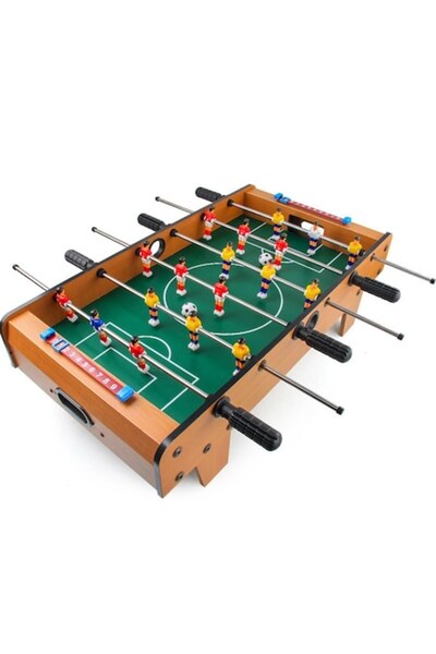 CLICK Masa de Fotbal cu Teren si 18 Jucatori, Sport, 6 Manere, cu Tablou pent...