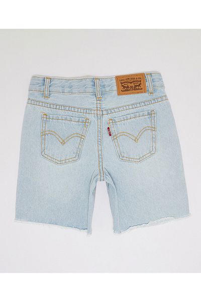 Levi's ® Low Pitch Midi Shorts-Blue