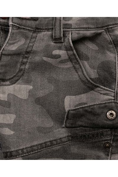 Minoti - Combat Grey camo Short
