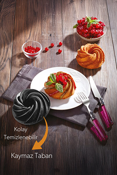 RSS Lav Döküm Mini Rüzgar Gülü Kek Kalıbı 11cm