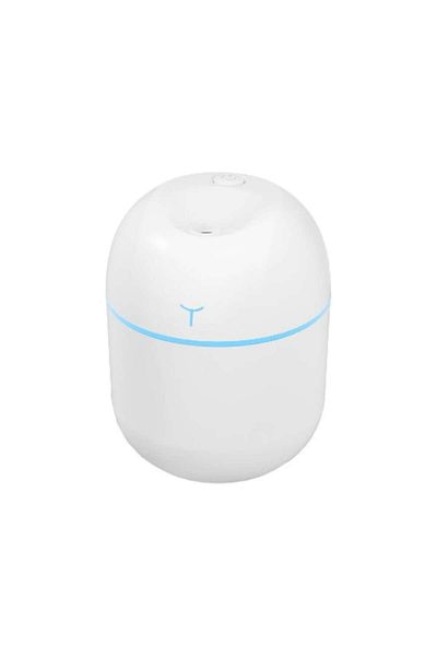 CLICK Mini umidificator portabil cu 2 moduri, aromaterapie, silențios, lumină ambientală, încărcare USB,