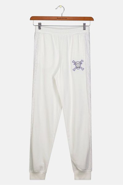 Puma x One Piece Kids Girl Sportswear Fit Embroidered Sweatpants, White