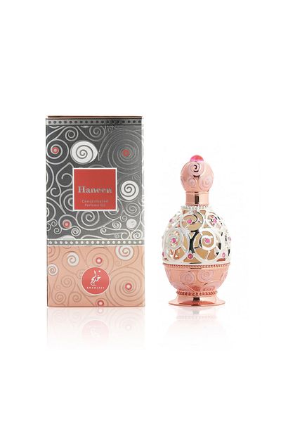 Khadlaj Haneen Haneen Rose Gold Perfume Oil Concentrate, Unisex, 20 ml