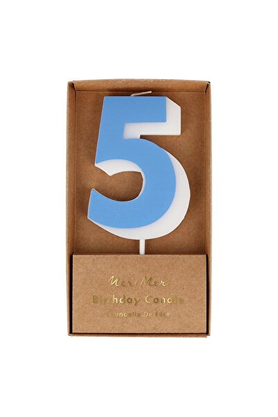 Meri Meri - Number Candle 5 - 5 Number Candles