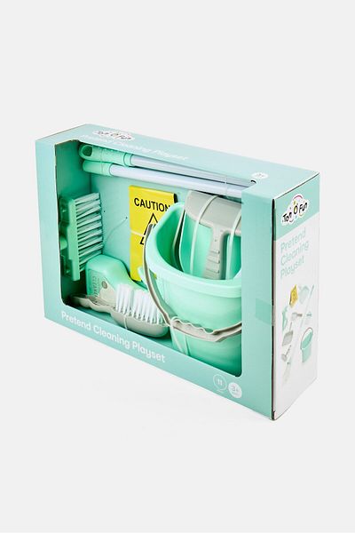 Ton O' Fun 11 Piece Pretend Cleaning Playset