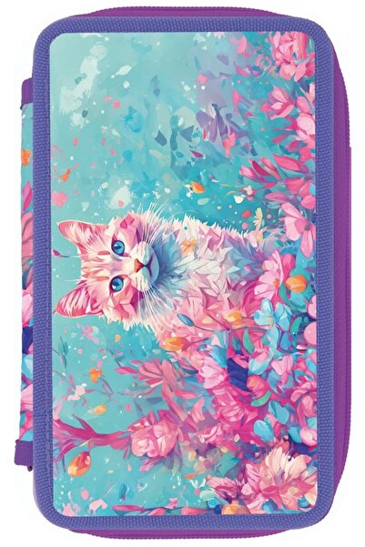 Herlitz Penar neeachipat 3 fermoare, dimensiune 20 x 6 x 1