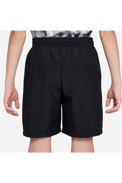 Nike Dri-FIT Logo Graphic Woven Shorts - Black