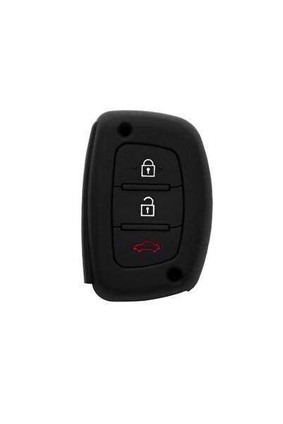 Evolium Carcasă cheie auto Hyundai pentru Mistra, Accent, Tucson, E167, neagră