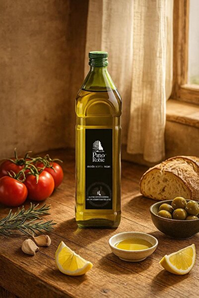 PinoRoble Natürel Soğuk Sıkım Sızma Zeytinyağı 1 Lt