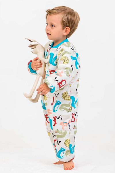 Babymod Fiber Filled 2.5 Tog Cotton Combed Cotton Lined Girls / Boys Sleeping Bag