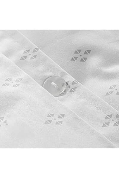 Boutique Blanche 3pcs cotton duvet cover 160*200cm - 300 thread count diamond