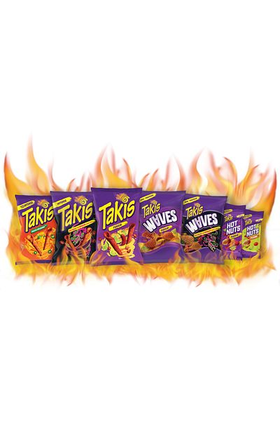 Takis Chipsuri de porumb Fuego Chili & Lime 100g