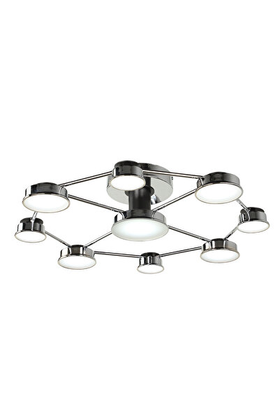 Begüsa Arelon Ledli 9.Lu Avize Krom Kaplama