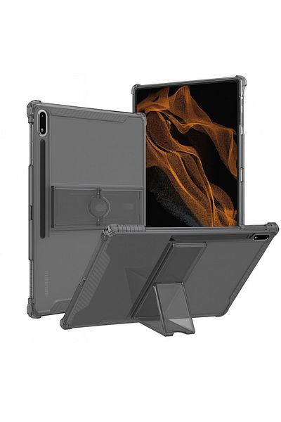 UnDePlus Case for Samsung Galaxy Tab S9 Fe Plus/S10 Plus/S9 Plus Case Shockproof Transparent Cover X610-16-810-18