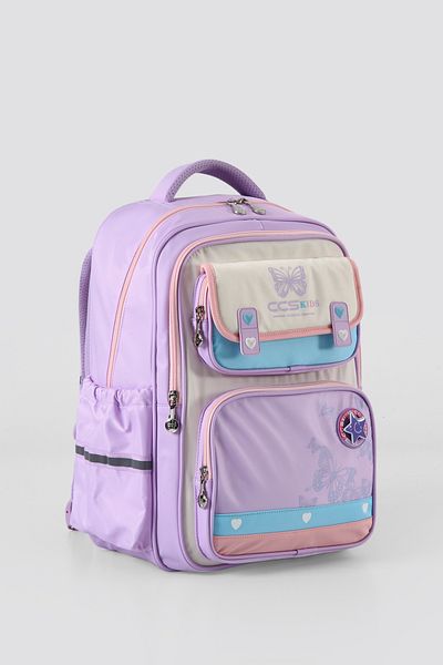 ÇÇS Waterproof Fabric Children's Multi-Eye Orthopedic Backpack School Bag 51917