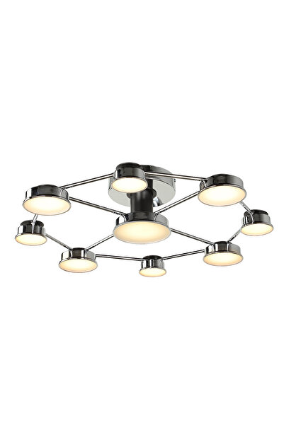 Begüsa Arelon Ledli 9.Lu Avize Krom Kaplama