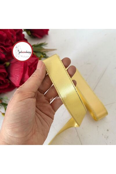 Gelincimherşey 3 cm Glitter Satin Ribbon