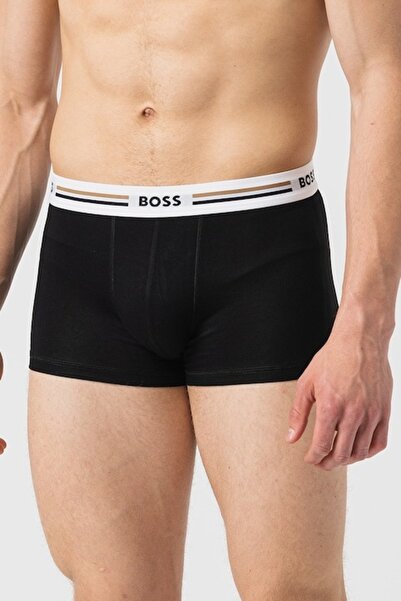 BOSS , Set of boxers with logo - 3 pairs, Black, 2XL
