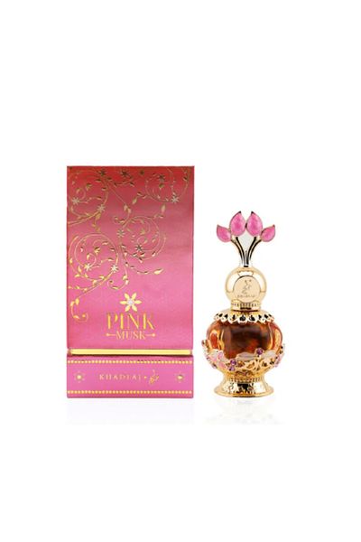 Khadlaj Perfume Oil Concentrate Pink Musk, Women, 20 ml