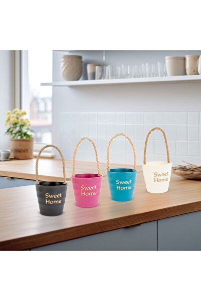 CLICK Decor Ghiveci cu Sfoara 9 X 8 Cm 4 Tipuri