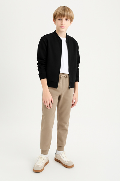 AHENGİM Boys Basic Jogger Leg School Sweatpants Ak-2350