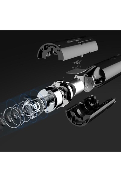 FOXMAG24 Electric corkscrew, 5 W, 6V, ABS, 23 x 5 cm, Red