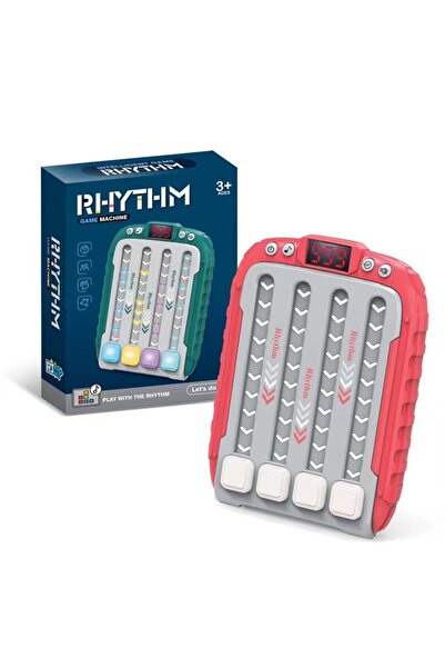 Flippy Interactive Rhythm Toy, 3+ years, ABS, 6 Levels, 15x3x11 cm, Musical, Red