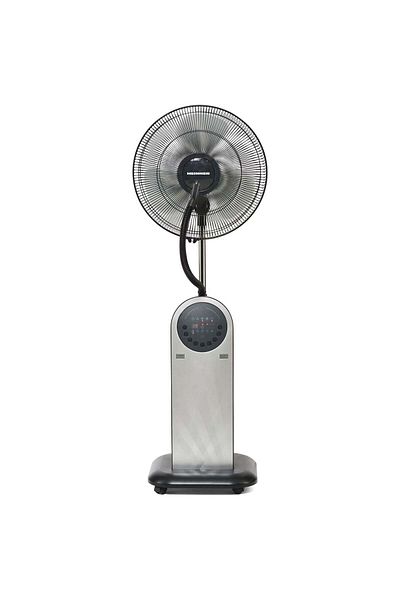 Heinner Water Spray Fan – 95W, 360° Humidification, Ionization, Remote Control, 3 Modes