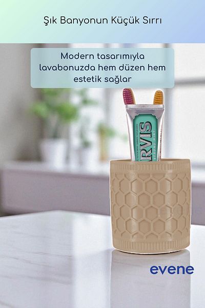 Evene Θήκη οδοντόβουρτσας Βάση οδοντόβουρτσας Βάση οδοντόβουρτσας Βάση οδοντόβουρτσας Mink Color Model 81