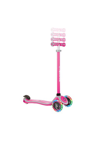Globber Primo Plus Işıklı Scooter - Pembe