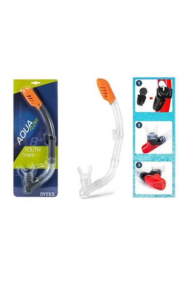 Intex Swim Snorkel Easy-Flow – Comfortable Breathing Aid for Swimmers