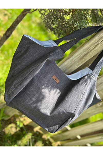 Handmade By MBK PAMUKLU KOT KUMAŞ HEYBE ÇANTA