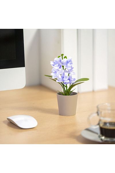 CLICK Decor Plante Artificiale in Ghiveci 6 X 17 Cm 4 Tipuri