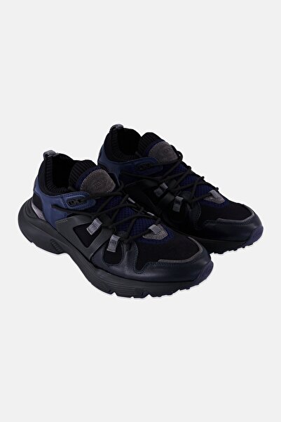 Tod's Men Allacciatav Maglia Sport Lace Up Running Shoes, Multicolor