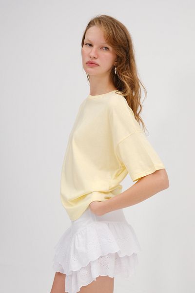 Addax Crew Neck Basic T-Shirt P4368-K6