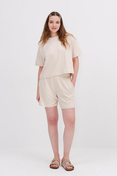 Addax Modal Suit with Bottom-Top Shorts Tkm3345