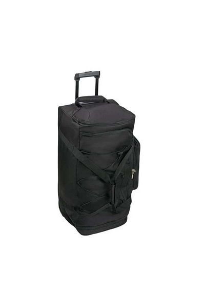 divendi-ro Geantă tip troler, poliester, 2 roți, 86.9L, 71x34x36 cm, neagră
