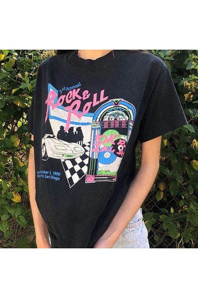 aynewmoda Unisex γραφικό μπλουζάκι με κοντό μανίκι με στρογγυλή λαιμόκοψη