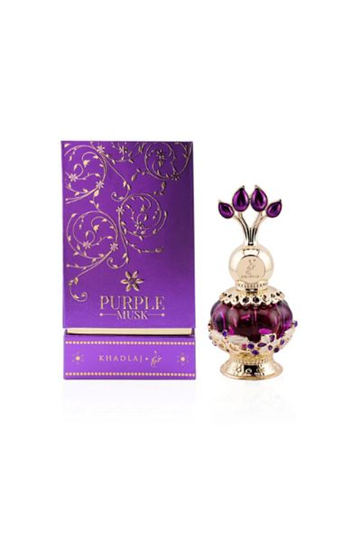 Khadlaj Perfume Oil Concentrate Purple Musk, Women, 20 ml