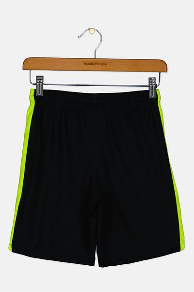 Nike Kids Boy Dri-Fit Brand Logo Training Shorts, Black