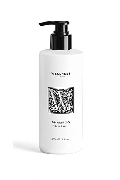 Wellness Exclusive شامبو الشاي الأبيض والمشمش 380 مل – شامبو العناية بخلاصة ا...