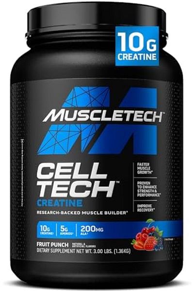 MUSCLETECH Cell Tech Creatine - Fruit Punch 3.00 lbs
