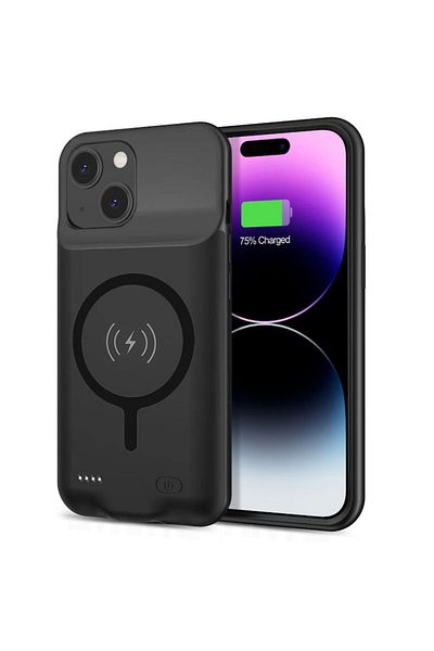Axios Protective Case for iPhone 15 Plus with 8500mAh Battery, Xtreme Armor