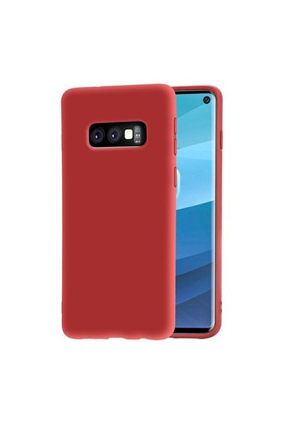 OEM Silicone Protective Case for Samsung Galaxy S10 E, Red
