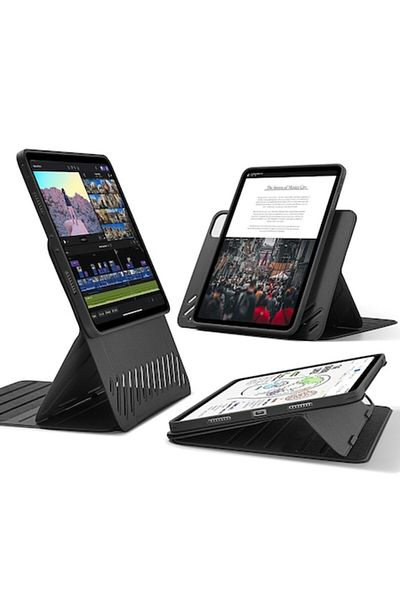 AXIO Husa pentru iPad Pro 11 2024, A28, Poliuretan, Black