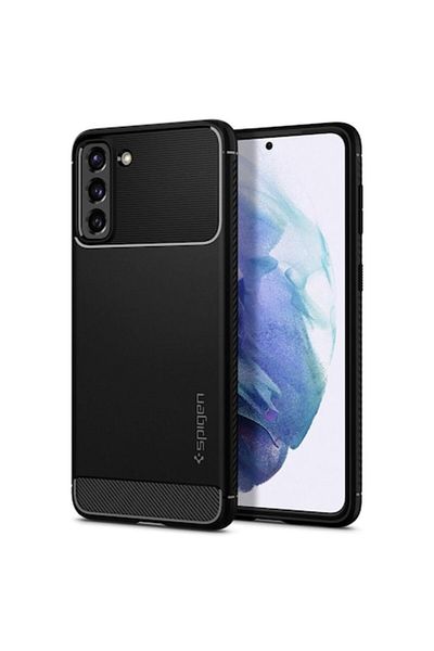 OEM Husă de protecție pentru Samsung Galaxy S21 5G, carcasă Precision, plastic termorezistent, întuneric intens