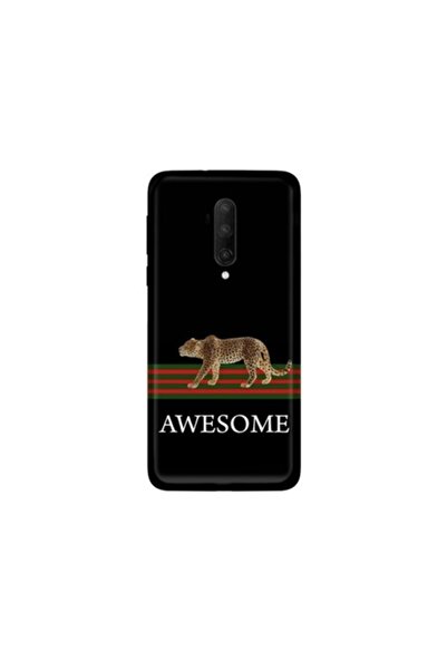 OEM Husă de protecție elegantă pentru OnePlus 7T Pro, Jaguar, neagră
