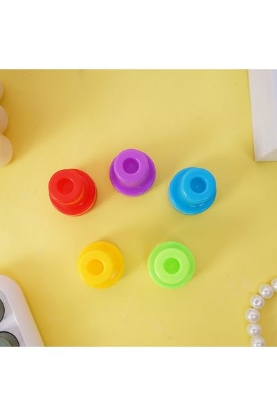 Flippy Set de 10 ștampile, Flippy, pentru copii 4-6 ani, model prințese desenate, multicolore
