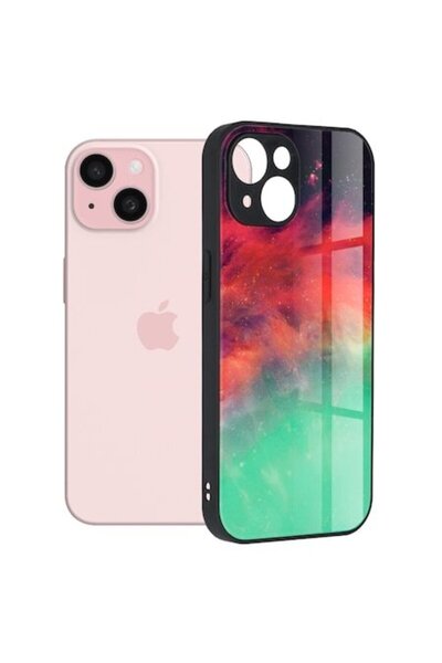 OEM Carcasă de înaltă protecție pentru iPhone 15, stil avansat, Fiery Ocean
