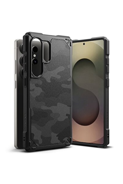 Ringke Carcasă pentru Samsung Galaxy S25 Ultra, U51, Policarbonat, Negru Camu...